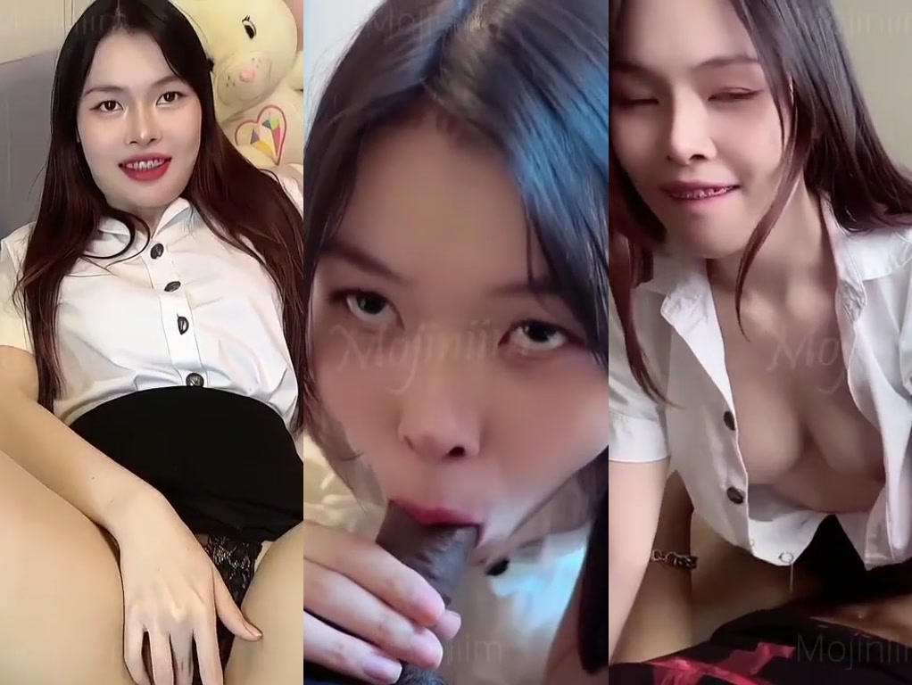 คลิปหลุด Onlyfans Mojiniim น้องนุ่มนิ่ม ใส่ชุดนักศึกษาจัดหนักสดคาชุด นั่งบดขย่มครางเสียว